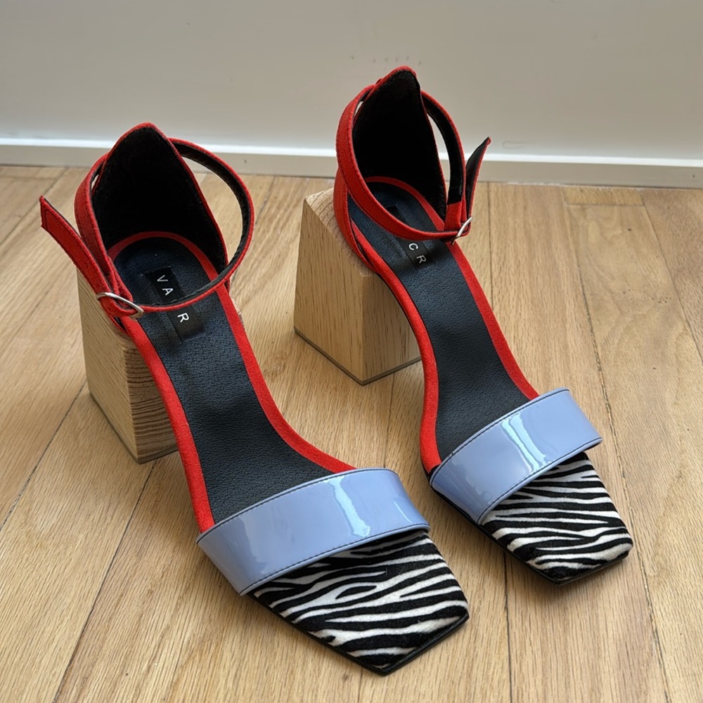 Handmade VACR Block Sandals